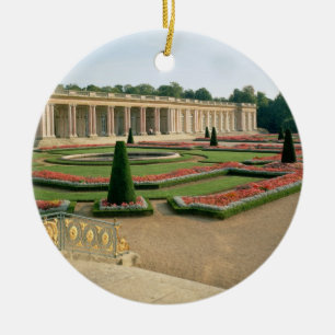 The Garden Facade of the Grand Trianon, 1687 (phot Ceramic Tree Decoration
