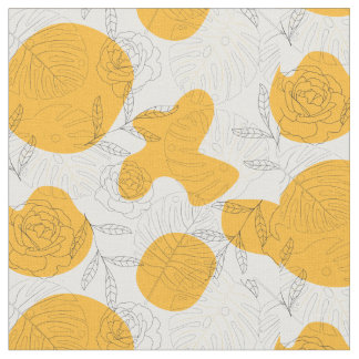 The Garden Floral Line Fabric