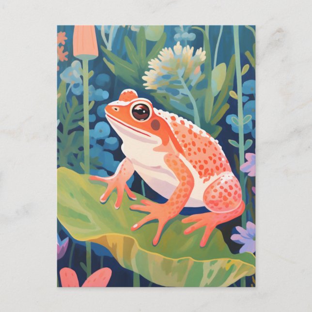The Garden Frog Postcard (Front)