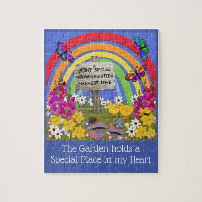 The Garden Holds A Special Place  Jigsaw Puzzle (Vertical)