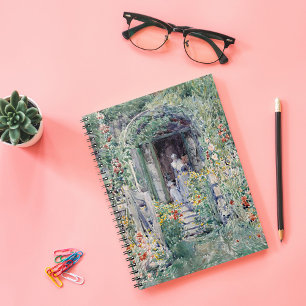 The Garden in Its Glory Childe Hassam Notebook