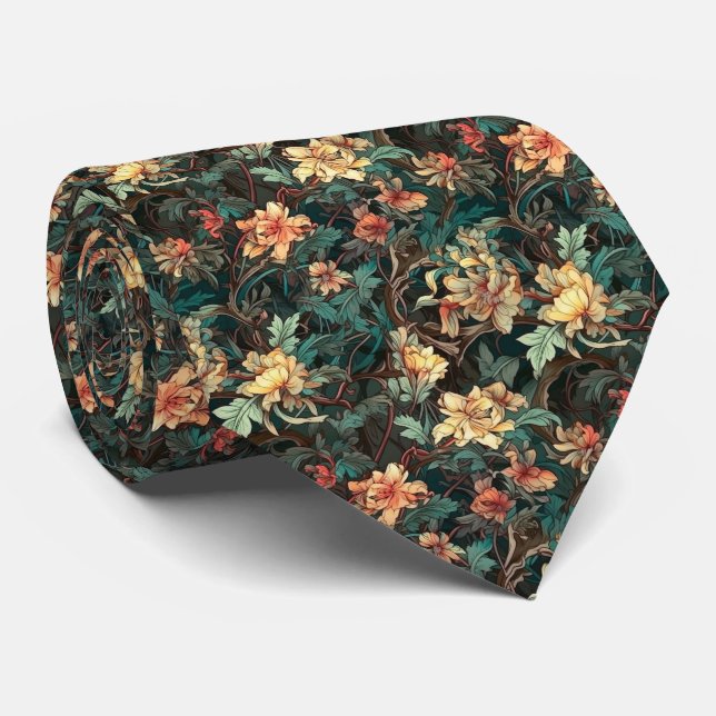 The Garden in My Dream Tie (Rolled)