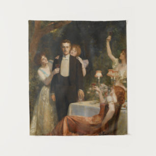 The Garden of Armida (by John Collier) Tapestry