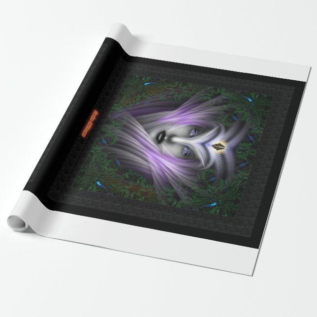 The Garden Of Dreams Wrapping Paper (Unrolled)