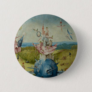 The Garden of Earthly Delights 6 Cm Round Badge