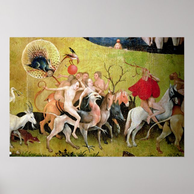 The Garden of Earthly Delights: Allegory of Poster (Front)
