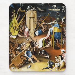 The Garden of Earthly Delights by Hieronymus Bosch Mouse Pad