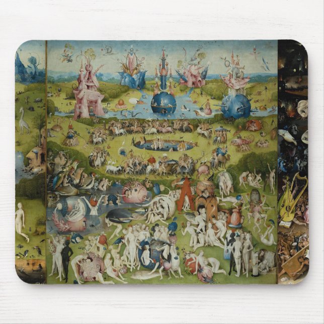 The Garden of Earthly Delights Hieronymus Bosch Mouse Pad (Front)