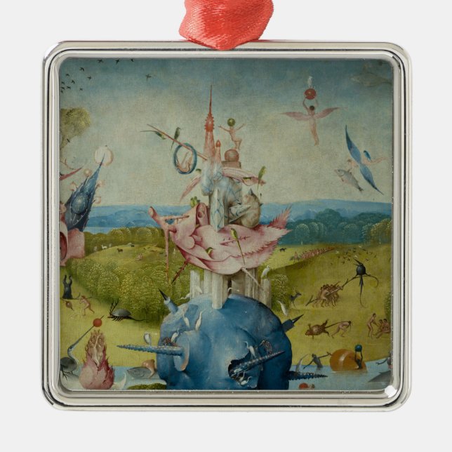 The Garden of Earthly Delights Metal Tree Decoration (Front)