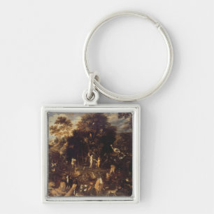 The Garden of Eden Key Ring