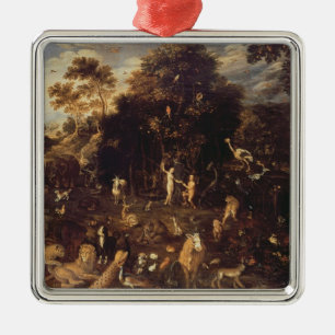 The Garden of Eden Metal Tree Decoration