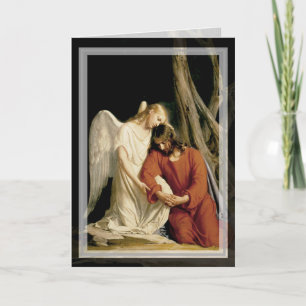 The Garden of Gethsemane (Luke 22:39-46) Card