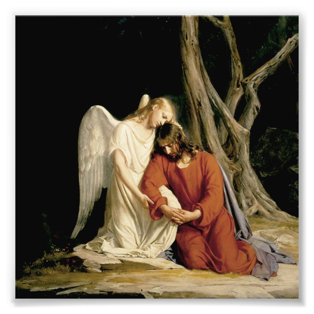 The Garden of Gethsemane (Luke 22:39-46) Photo Print (Front)