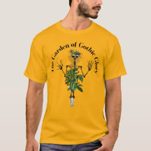 The garden of Gothic glory t-shirt