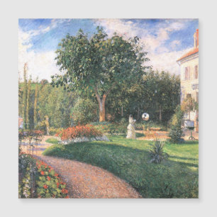 The Garden of Les Mathurins Camille Pissarro  
