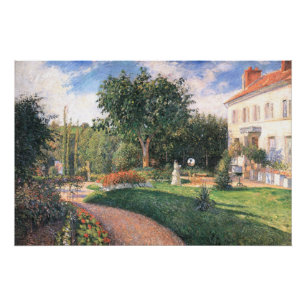 The Garden of Les Mathurins Camille Pissarro   Poster