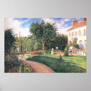 The Garden of Les Mathurins Camille Pissarro Poster