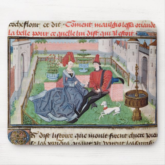 The Garden of Love Mouse Pad (Front)
