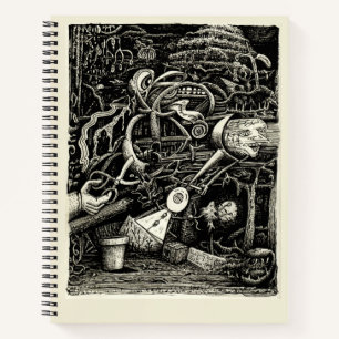 The Garden of Madness by Brian Benson Notebook