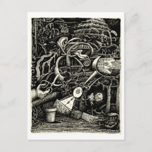 The Garden of Madness by Brian Benson Postcard