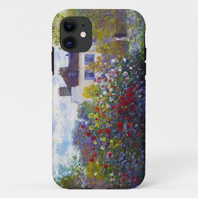 The Garden of Monet at Argenteuil Claude Monet Case-Mate iPhone Case (Back)