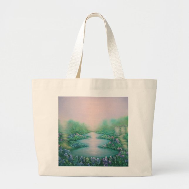 The Garden of Peace 2011 Large Tote Bag (Front)
