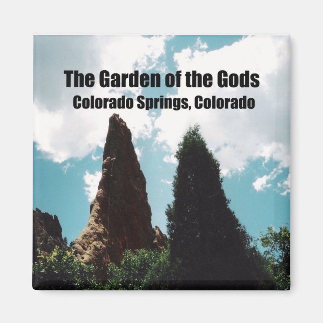 The Garden of the Gods Magnet (Front)