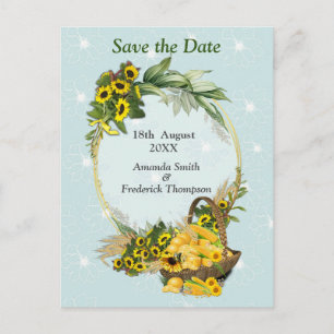 The Garden Party Announcement Postcard