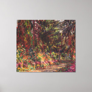 The Garden Path at Giverny Canvas Print
