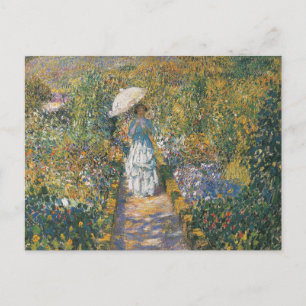The Garden Path Frederick Carl Frieseke Postcard