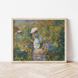 The Garden Path Frederick Carl Frieseke Poster