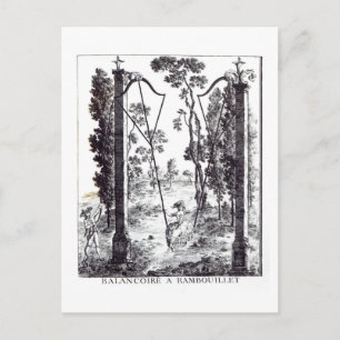The Garden Swing at Rambouillet, from 'Details des Postcard