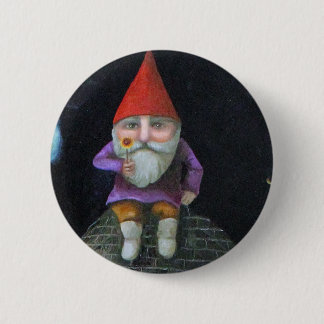 The Gardener 6 Cm Round Badge