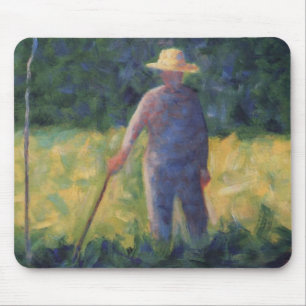 The Gardener - Georges Seurat Mouse Pad