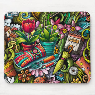 The Gardener Mouse Pad