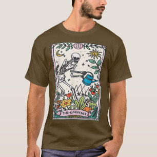 The Gardener Tarot Card Mystical Witchy Gardening T-Shirt