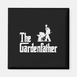 The Gardenfather Funny Movie Pun Fathers Day Men  Magnet