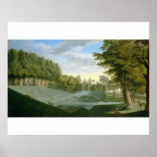 The Gardens at Chiswick House (See also companion Poster