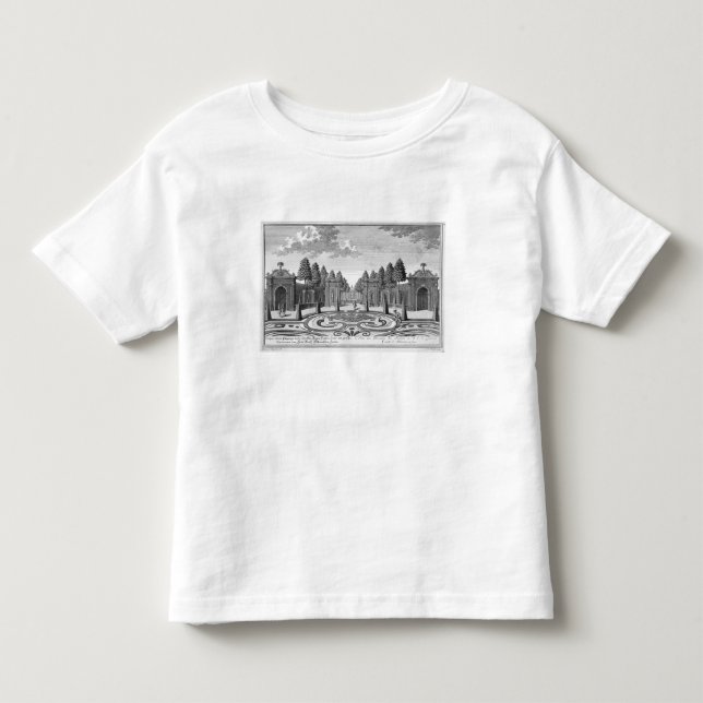 The gardens of Count Althan, Vienna, from 'Vorstel Toddler T-Shirt (Front)