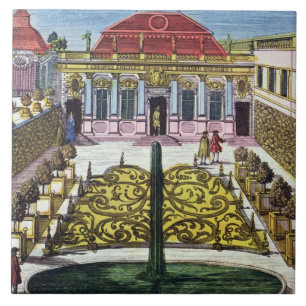 The Gardens of the Mirabelle Park, Salzburg, Austr Tile