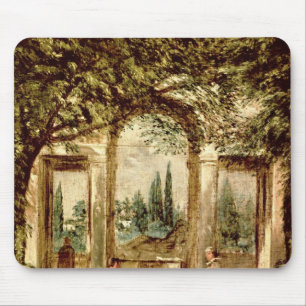 The Gardens of the Villa Medici in Rome Mouse Pad