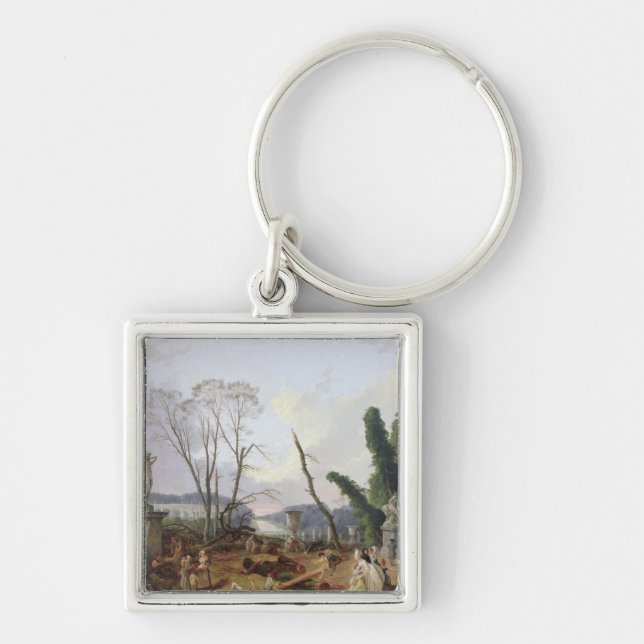 The Gardens of Versailles Key Ring (Front)