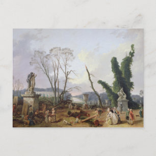 The Gardens of Versailles Postcard