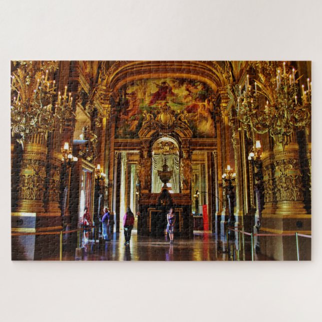 The Garnier theatre, Paris Jigsaw Puzzle (Horizontal)