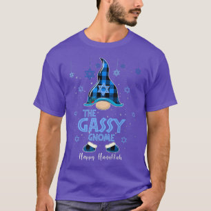 The Gassy Gnome Happy Hanukkah Jewish Gnomes Lover T-Shirt