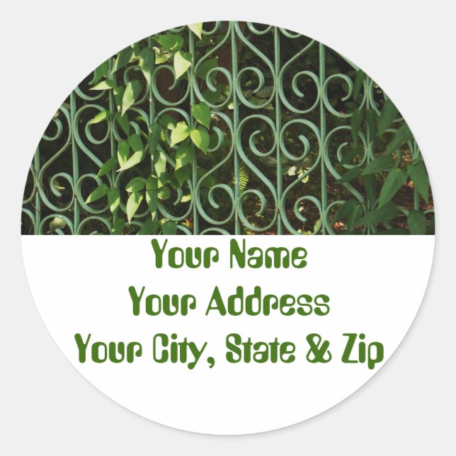 The Gate Address Label (Front)