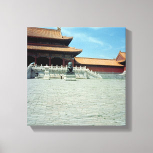 The Gate of Supreme Harmony  Ming Dynasty, 1420 Canvas Print