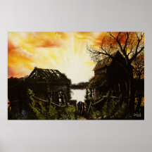 The Gate Poster Oil painting