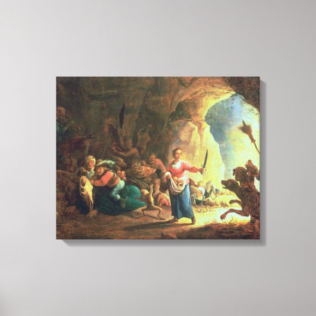 The Gates of Hades Canvas Print (Front)