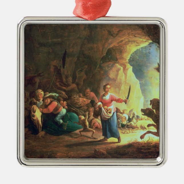 The Gates of Hades Metal Tree Decoration (Front)